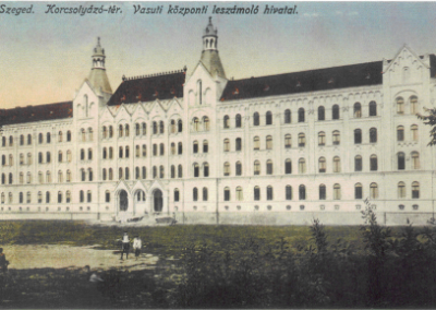 Az épület az 1920-as években